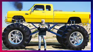 GTA 5 Roleplay | Mega Monster TRUCK trolls cops | RedlineRP