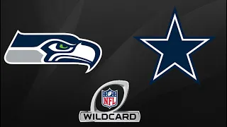 Seahawks vs Cowboys First Half Highlights| NFL Wild Card Playoff Highlights|