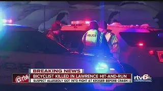 Bicyclist killed in Lawrence hit-and-run