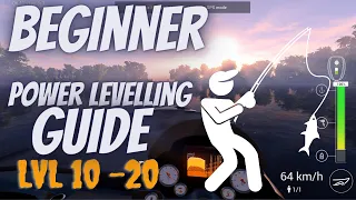 Fishing Planet  | Power Levelling Guide | Beginner level 10 to 20 ( Without Spending Money ).