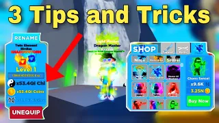 3 Tips & Tricks Useful in Ninja Legends 2023*~ Roblox