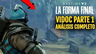 NUEVO VIDOC de LA FORMA FINAL! "Enfrentarse al Olvido" - ANÁLISIS y VIDOC COMPLETO [ES] | Destiny 2