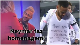 Neymar faz gol e presta homenagem a Marília Mendonça!