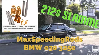 BMW E30 maxspeedingrods e30 build