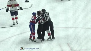 Jonathan Huberdeau vs Paul Byron Sep 19, 2018