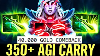 🔥 Stygian Deso Drow Ranger 40.000 Gold Comeback — 350+ Agi Swift Blink + Butterfly Carry Dota 2 Pro