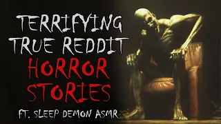 ASMR | 4 Terrifying True Horror Stories | Ft. Sleep Demon ASMR