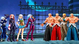 KOF Mugen - Kula Diamond Team vs Geese YS Team