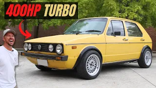 This 400HP Mk1 VW Golf Will Shock You!