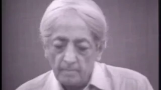 J. Krishnamurti - Saanen 1979 - Public Discussion 3 - Meditation is giving thought its right place