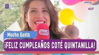 ¡Feliz cumpleaños Coté Quintanilla! - Mucho gusto 2018