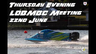 Oulton Broad Powerboats - Club Meeting - 22 June 23 Full Feature