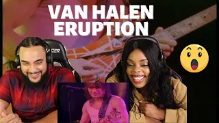 First Time Reacting to Van Halen Eruption Guitar Solo LIVE