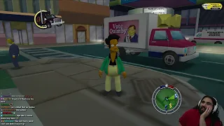 Simpsons Hit and Run Playthrough (Part 2/2) - EsfandTV