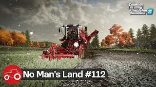 Beet Harvest In The Snow, Harvesting Sunflowers & Corn - No Man's Land #112 FS22 Timelapse