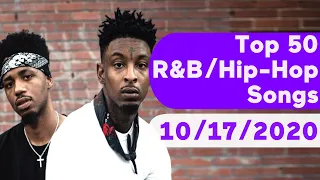 US Top 50 R&B/Hip-Hop/Rap Songs (October 17, 2020)