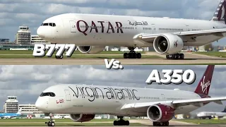 BATTLE of the BEASTS | Boeing 777-300ER vs Airbus A350-1000