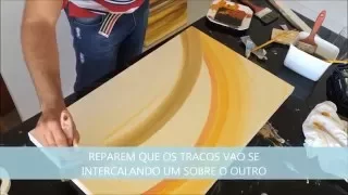 TÉCNICA FANTÁSTICA PARA OINTAR UM QUADRO EM POUCOS MINUTOS  LEIGOS E PROFISSIONAIS