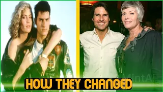 Top Gun (1986) then and now 2022 || how they changed || Tom cruise || Kelly mcgillis ||