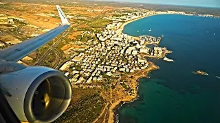 Ryanair Boeing 737-8AS | Palma Mallorca to Birmingham *Full Flight*