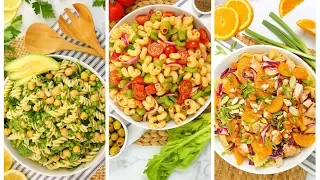 3 Pasta Salad Recipes | No Mayo + Easy Summer Entertaining