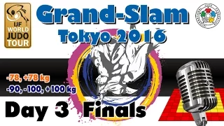Judo Grand-Slam Tokyo 2016: Day 3 - Final Block