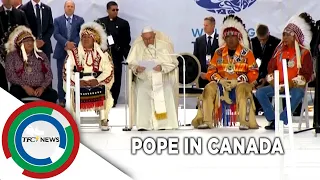 Pope takes historic six day visit to Canada | TFC News Alberta, Canada