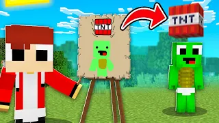 I Pranked My Friend With a Drawing Mod in Minecraft Challenge - Maizen Cash and Nico JJ and Mikey