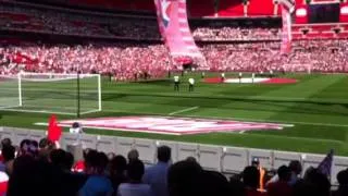 Cheltenham town at Wembley 2012