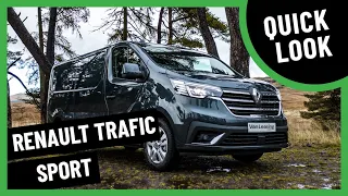 What's included in the Renault Trafic Sport?