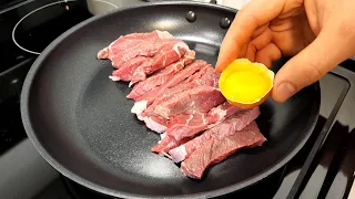 The toughest beef meat becomes soft in 10 minutes! Meat that melts in your mouth.