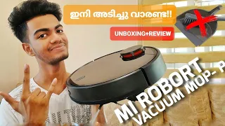 Mi Robot Vacuum Mop P Unboxing + Review Malayalam | Automatic Vaccum Cleaner!!! (Malayalam)