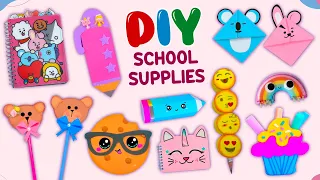 20 DIY AMAZING SCHOOL SUPPLIES IDEAS #diy #schoolsupplies #handmade