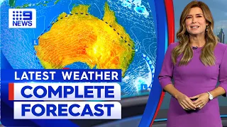 Australia weather update: Mostly fine and windy weather expected | 9 News  Australia