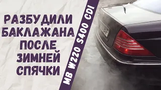 Подготовка к летнему сезону Mercedes-Benz W220 S400cdi