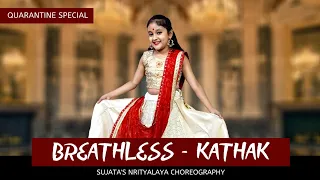 BREATHLESS | Kathak Choreography | Sujata's Nrityalaya | Shankar Mahadevan