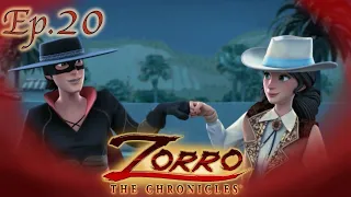 Les Chroniques de Zorro | Episode 20 | LE PASSÉ ENGLOUTI | Dessin animé de super-héros