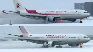 *Two African A330's* Air Algérie & Tunisair A330-200 (A332) landing in Montreal (YUL/CYUL)