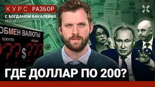 Когда доллар по 200? Что происходит с рублем: подробный разбор | Бакалейко