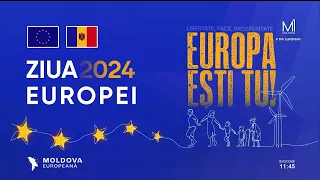 ZIUA EUROPEI la Moldova 1 // Ediție specială,  partea I-a
