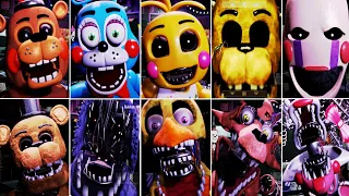 Five Nights at Freddy's 2 Open Source ALL JUMPSCARES