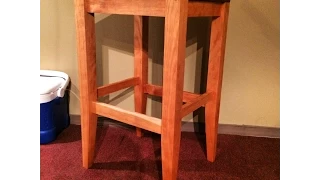 How to make a bar stool