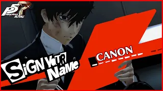 Persona 5 Royal PC reveals Joker's canon name