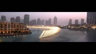 Breath-Taking Dubai Fountains Whitney Houston Tribute - I Will Always Love You