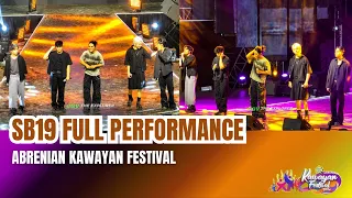 SB19 at Abrenian Kawayan Festival | AUDIO SYNCHRONIZED [Full Performance]