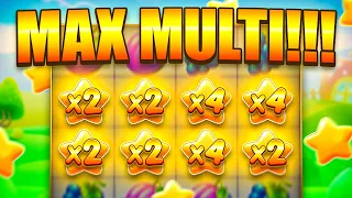 THE 256X MAX MULTIPLIER CONNECTION ON FRUIT PARTY!! (Bonus Buys)