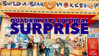 Quadruplets Ninth BIRTHDAY Surprise