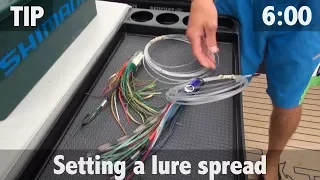 SETTING YOUR LURE SPREAD