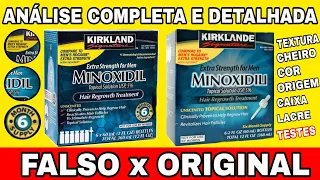 COMO SABER SE O MINOXIDIL É ORIGINAL - ANÁLISE COMPLETA