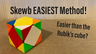 Skewb EASIEST Method! (One Algorithm)
